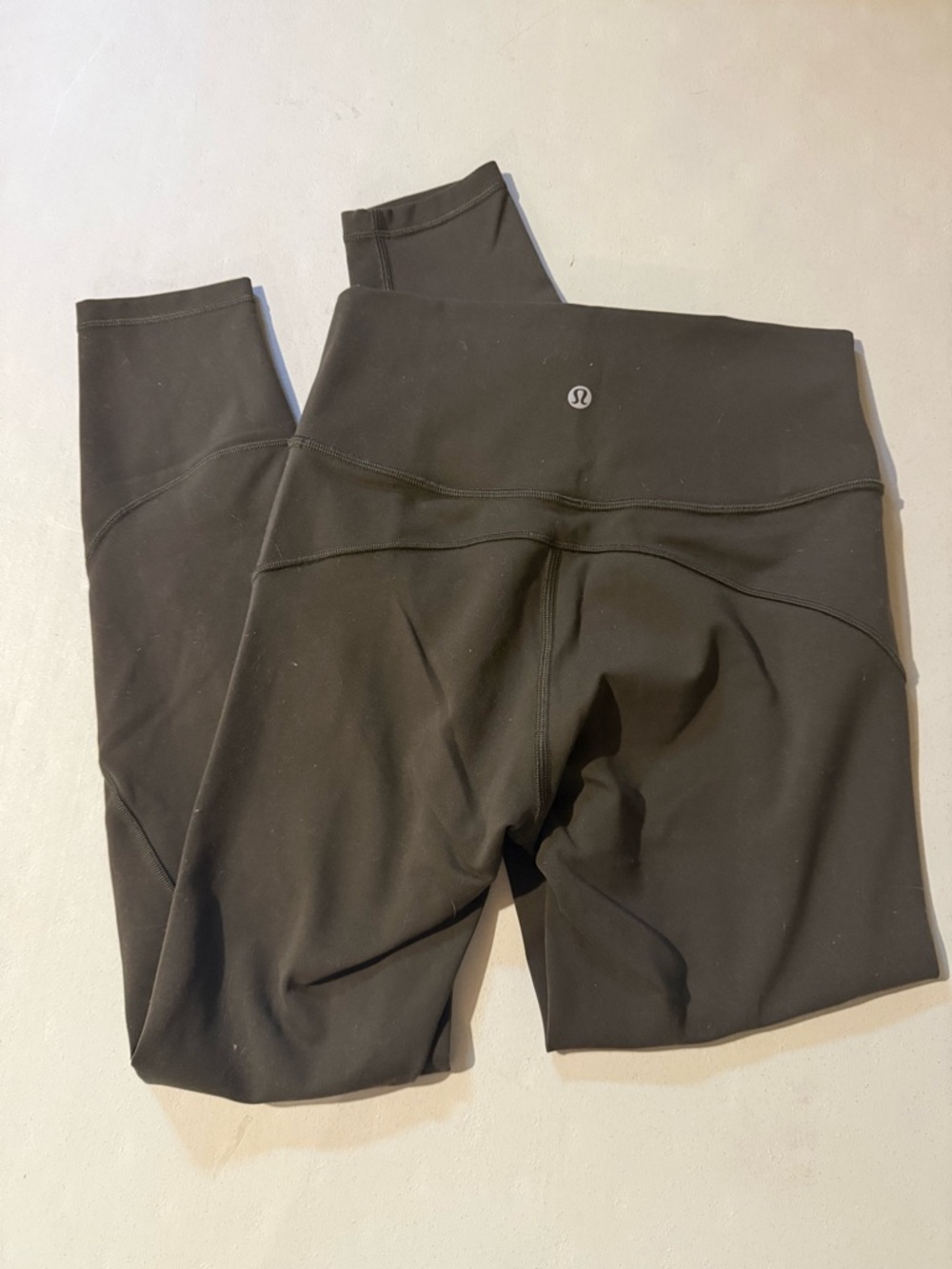 Lululemon In Movement 28" Dark Olive leggings